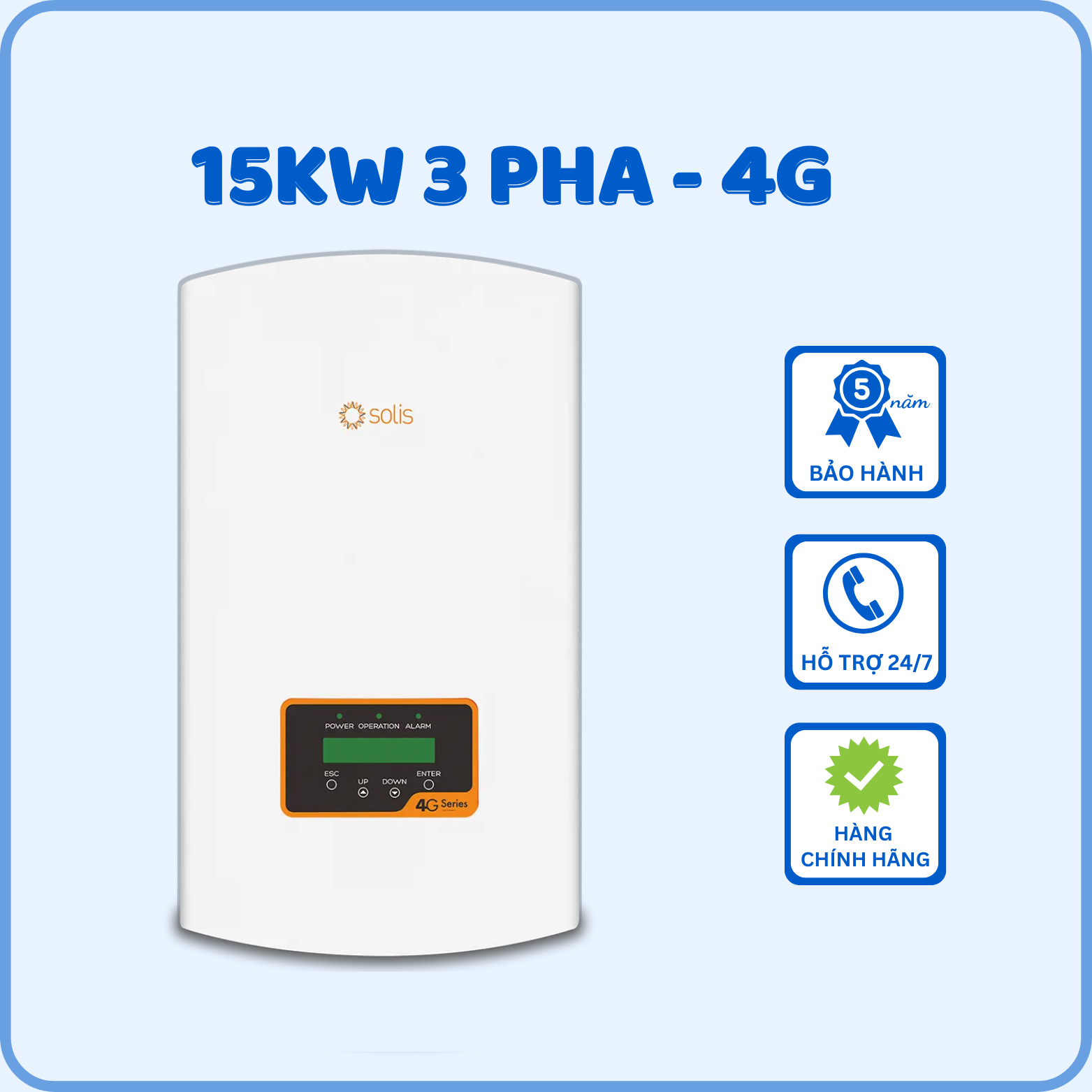 Inverter Solis 150KW 3 phase - S6-GC3P150K07-ND 