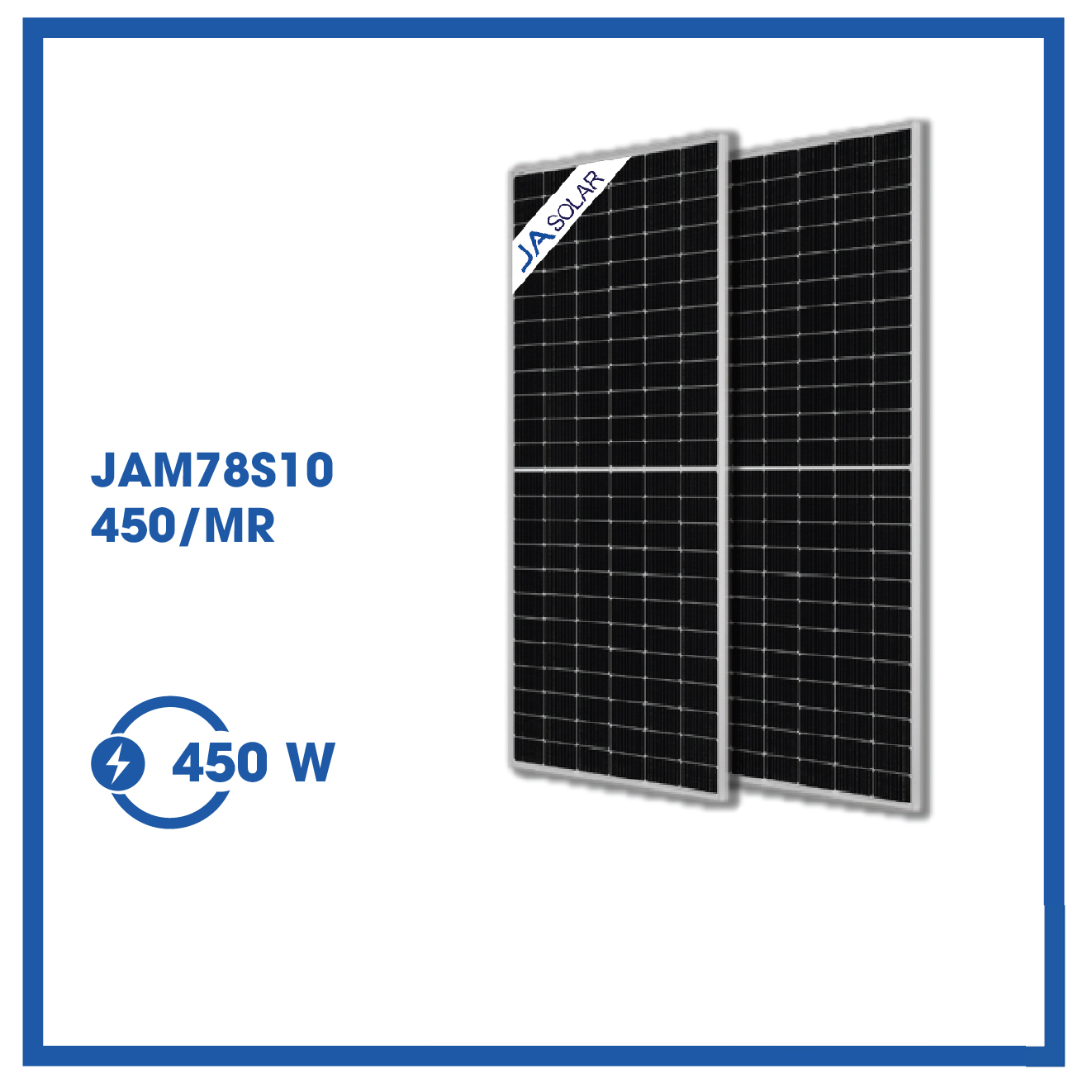 JA 450Wp Solar Panel - JAM78S10 450/MR - Solar Panel